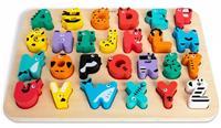 Wooden Animal Alphabet Puzzle