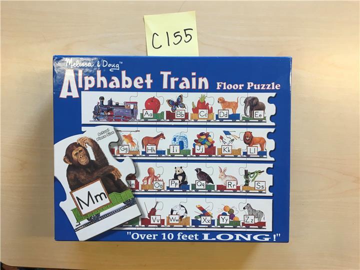 Alphabet Train Floor Puzzle