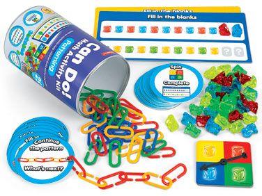 Can Do! Math Activity Kit - Patterning