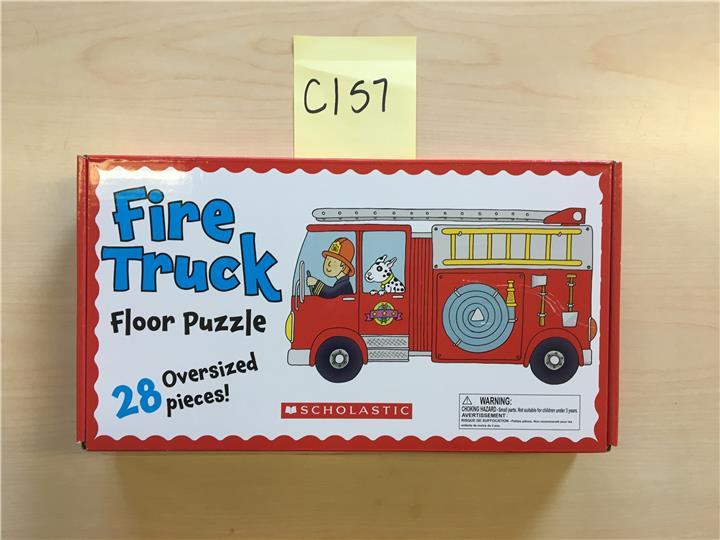 Fire Truck Floor Puzzle