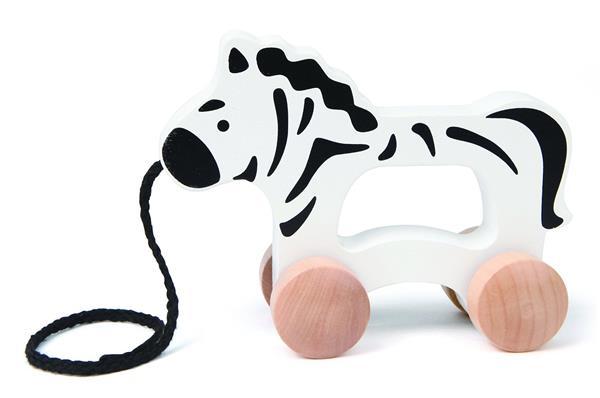 Hape Zebra pull toy